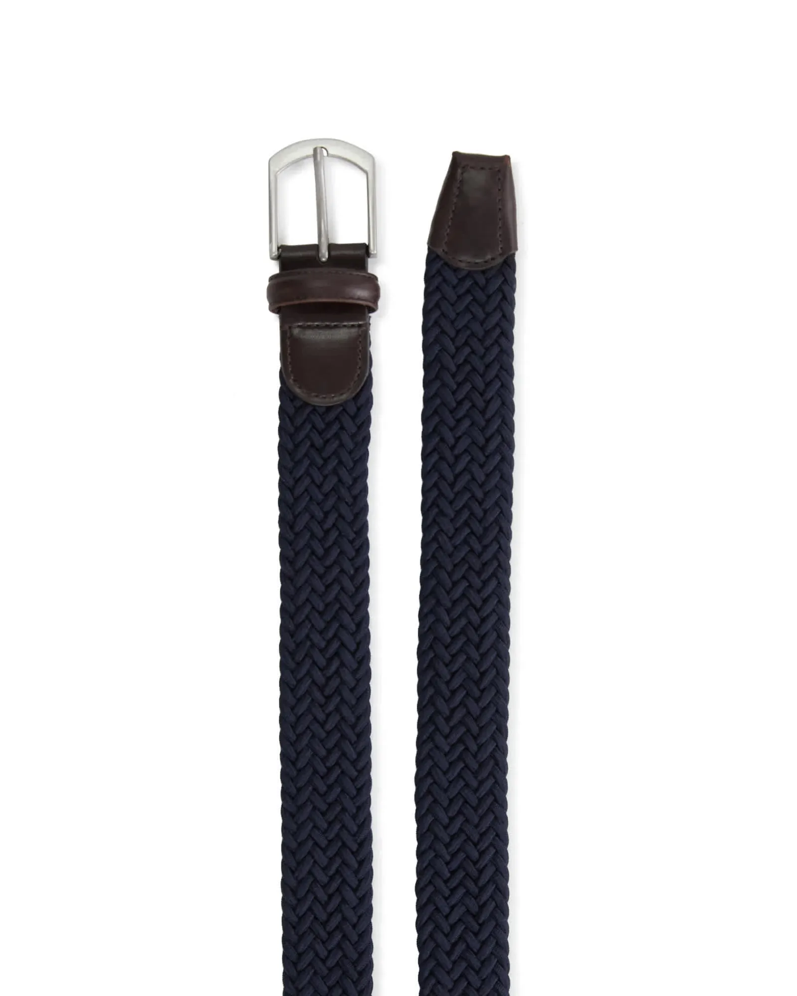 New Sportscraft Aireys Platted Belt in Navy