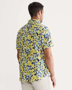 Online Sportscraft Alpha Tapered Shirt in Yellow
