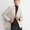 Clearance Sportscraft Ammata Blazer in Tan