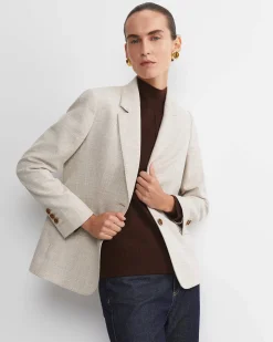 Clearance Sportscraft Ammata Blazer in Tan
