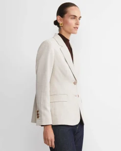 Clearance Sportscraft Ammata Blazer in Tan