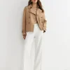 Online Sportscraft Audrey Crop Trench in Pecan