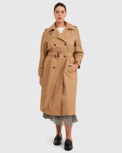 Hot Sportscraft Audrey Icon Trench in Sand