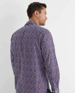 Sale Sportscraft Azra Liberty Shirt in Wineberry