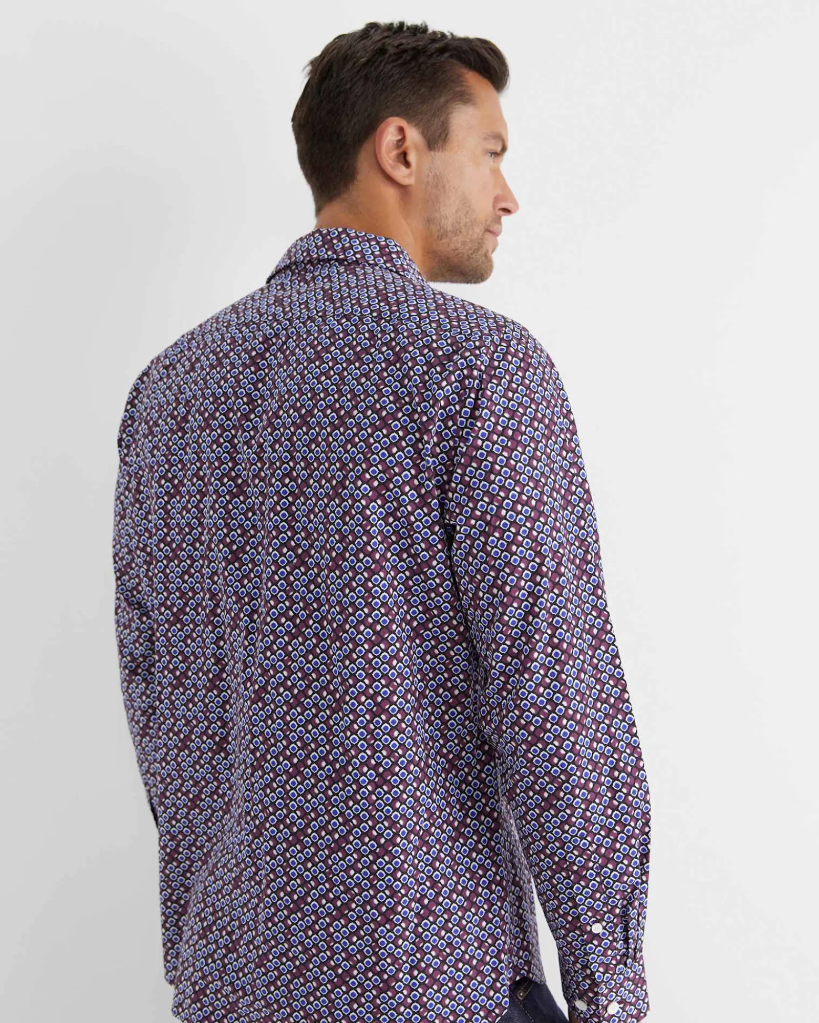Sale Sportscraft Azra Liberty Shirt in Wineberry