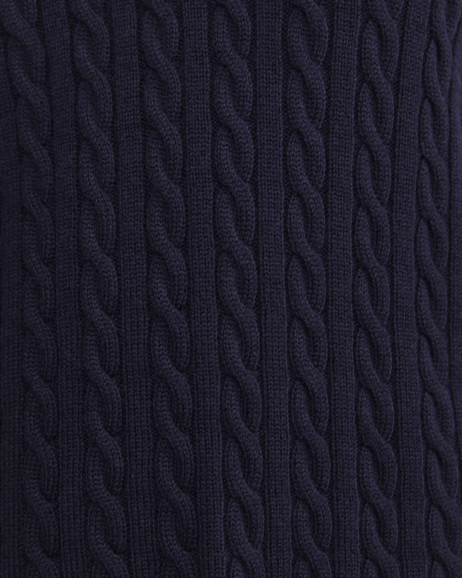 Discount Sportscraft Baby Cable V-Neck Sweater in Navywhite Navy/white