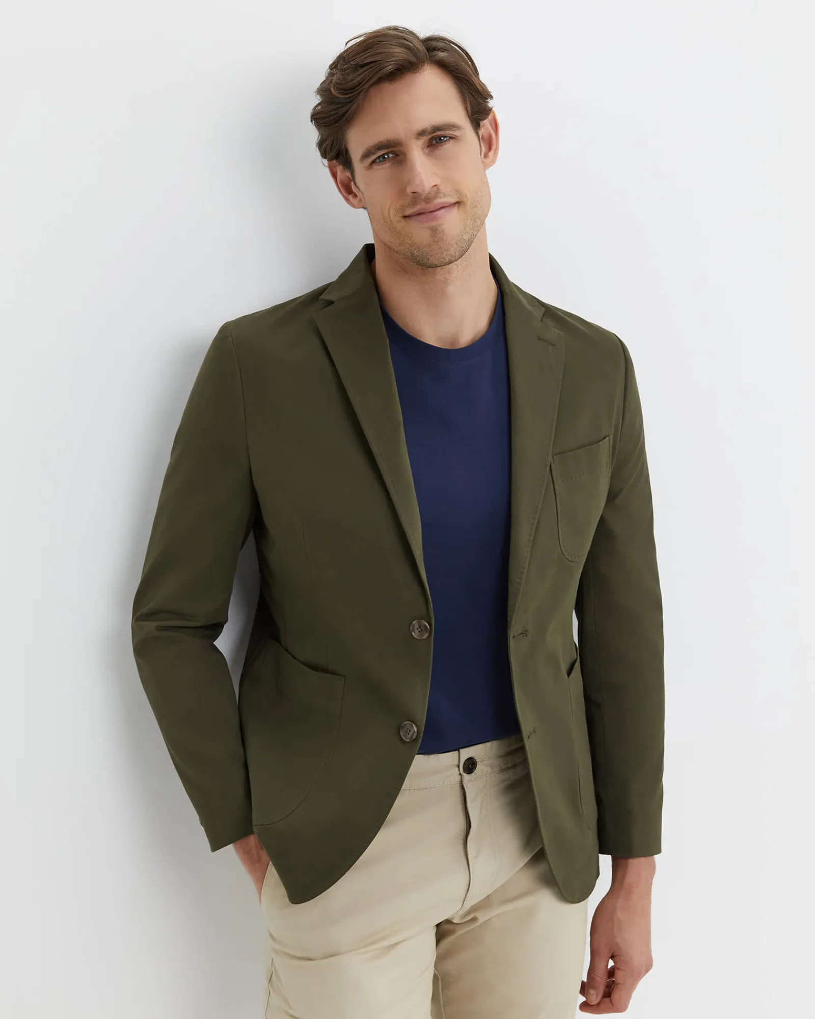Hot Sportscraft Barton Sports Jacket in Dark Khaki DarkKhaki