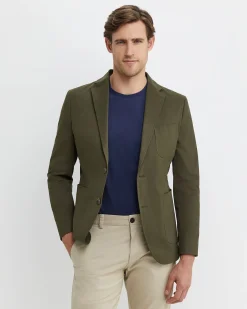 Hot Sportscraft Barton Sports Jacket in Dark Khaki DarkKhaki