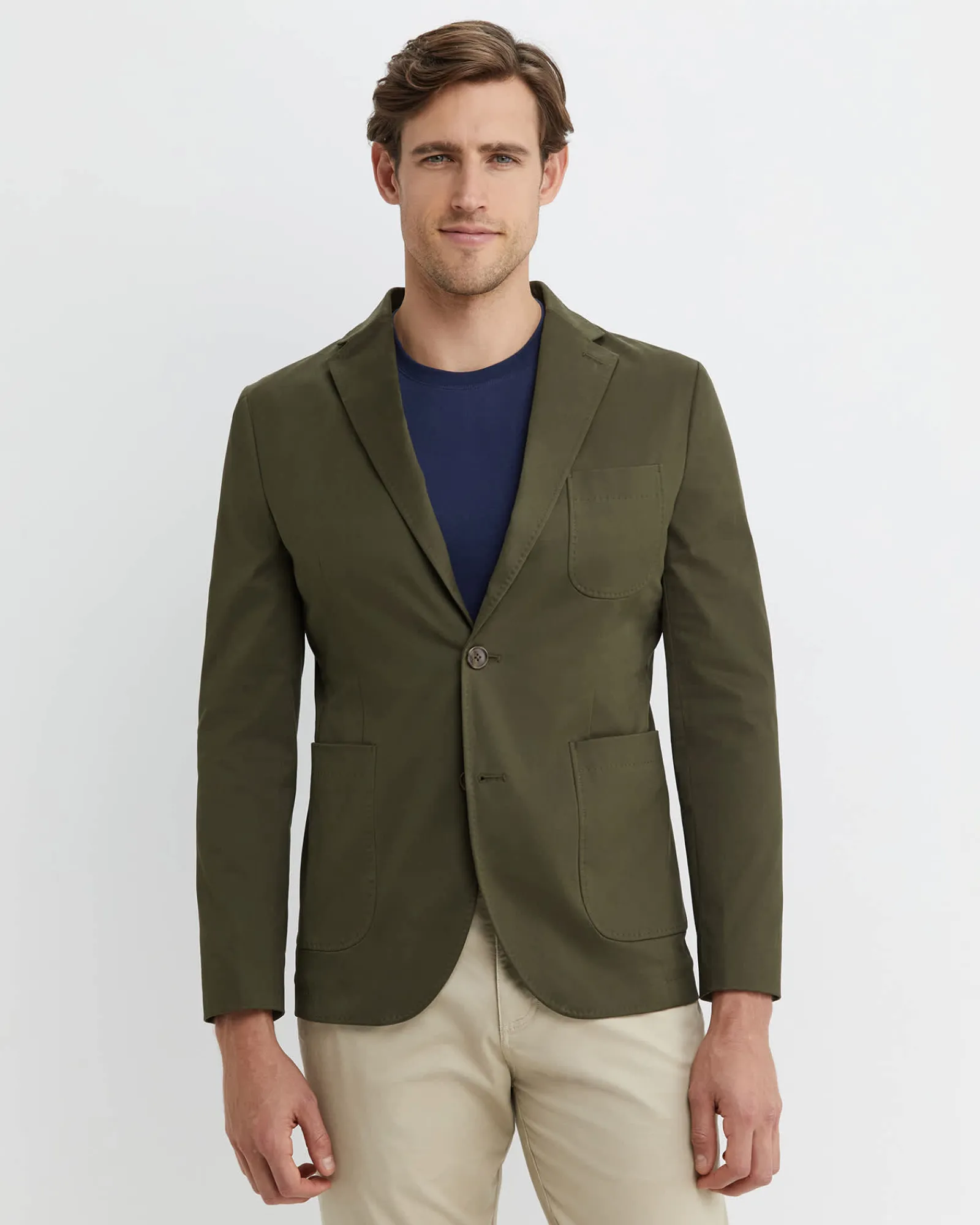 Hot Sportscraft Barton Sports Jacket in Dark Khaki DarkKhaki