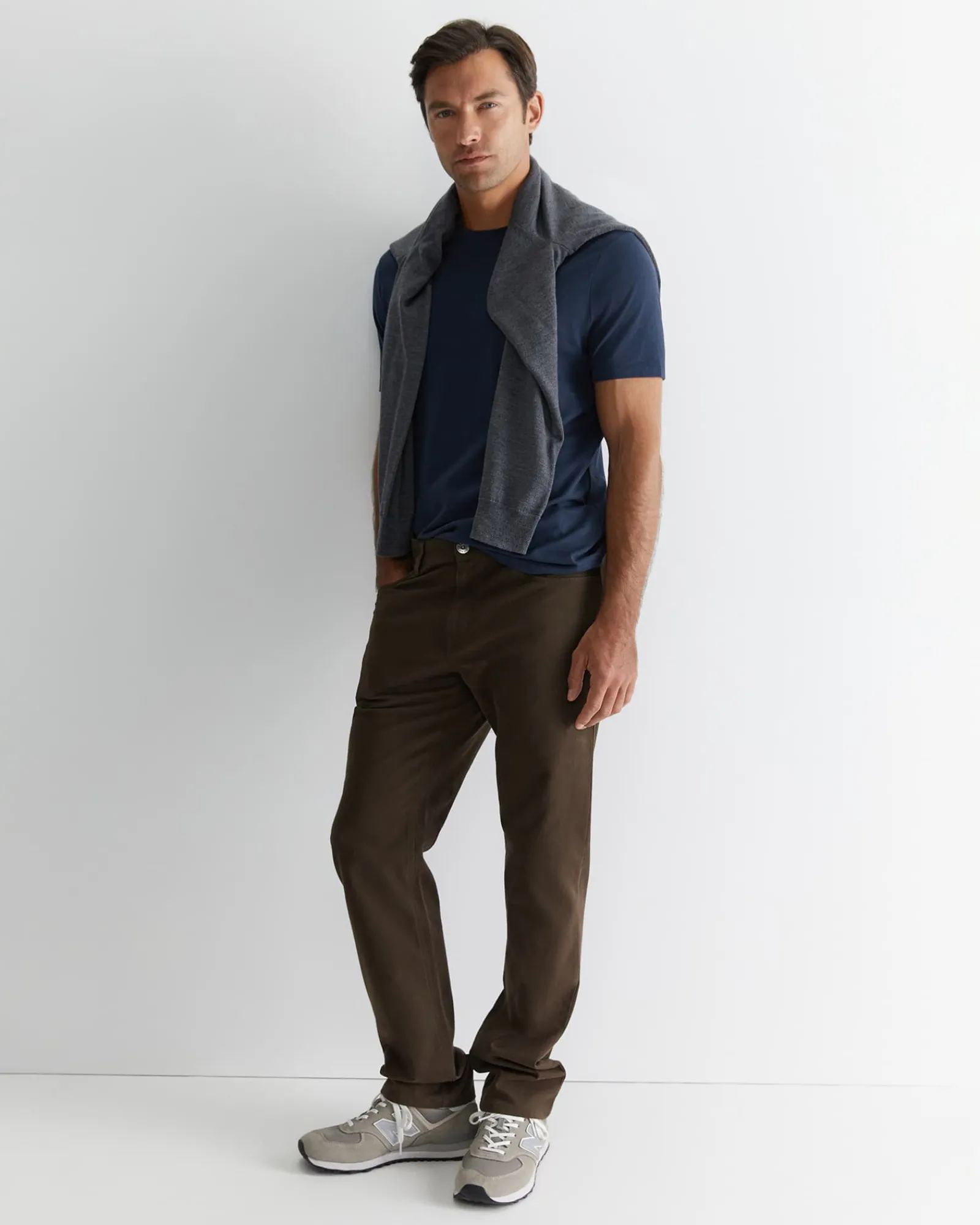 New Sportscraft Bedford Jean in Chocolate