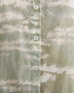 New Sportscraft Bell Long Sleeve Shirt in Green