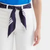Online Sportscraft Bermuda Scarf in Navy Multi NavyMulti