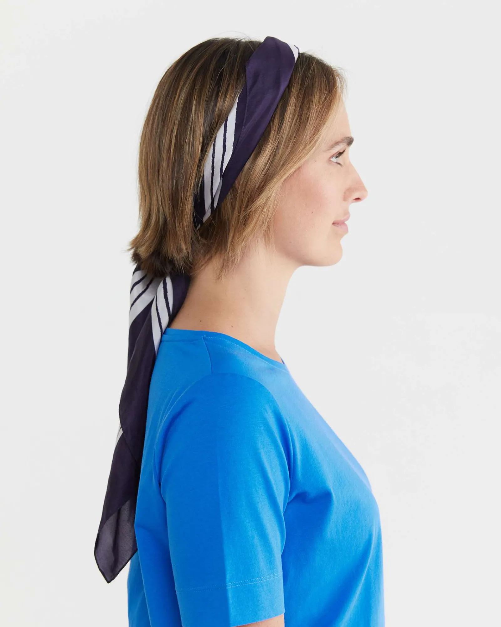 Online Sportscraft Bermuda Scarf in Navy Multi NavyMulti