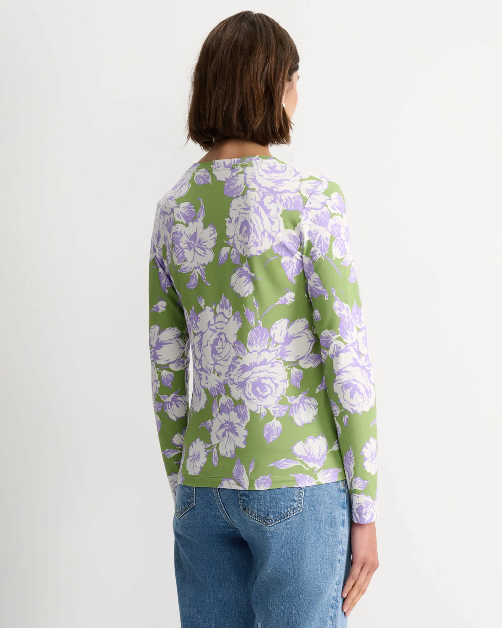 Online Sportscraft Bloom Liberty Long Sleeve Magic Tee in Green