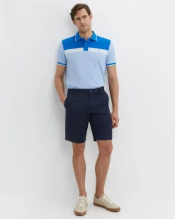 New Sportscraft Bourke Polo in Blue Multi BlueMulti