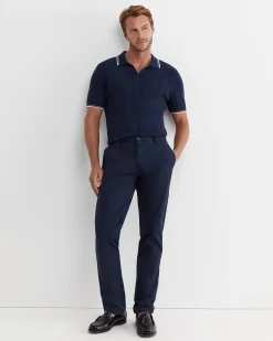 Clearance Sportscraft Braddon Knit Polo in Navy