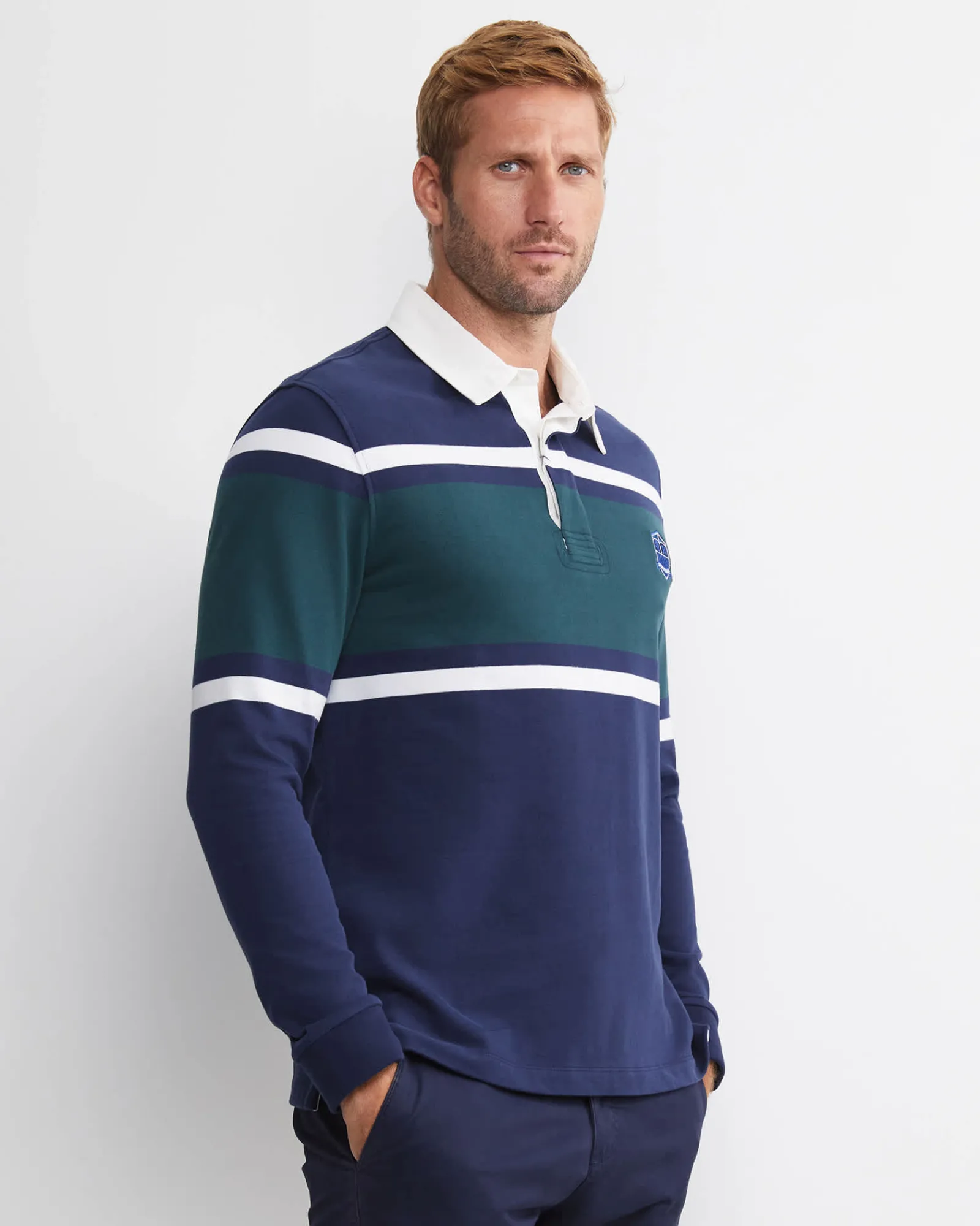 Online Sportscraft Brady Long Sleeve Rugby in Forest