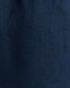 Outlet Sportscraft Caffery Linen Short in Navy