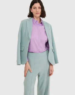 Clearance Sportscraft Callie Jacket in Duck Egg DuckEgg