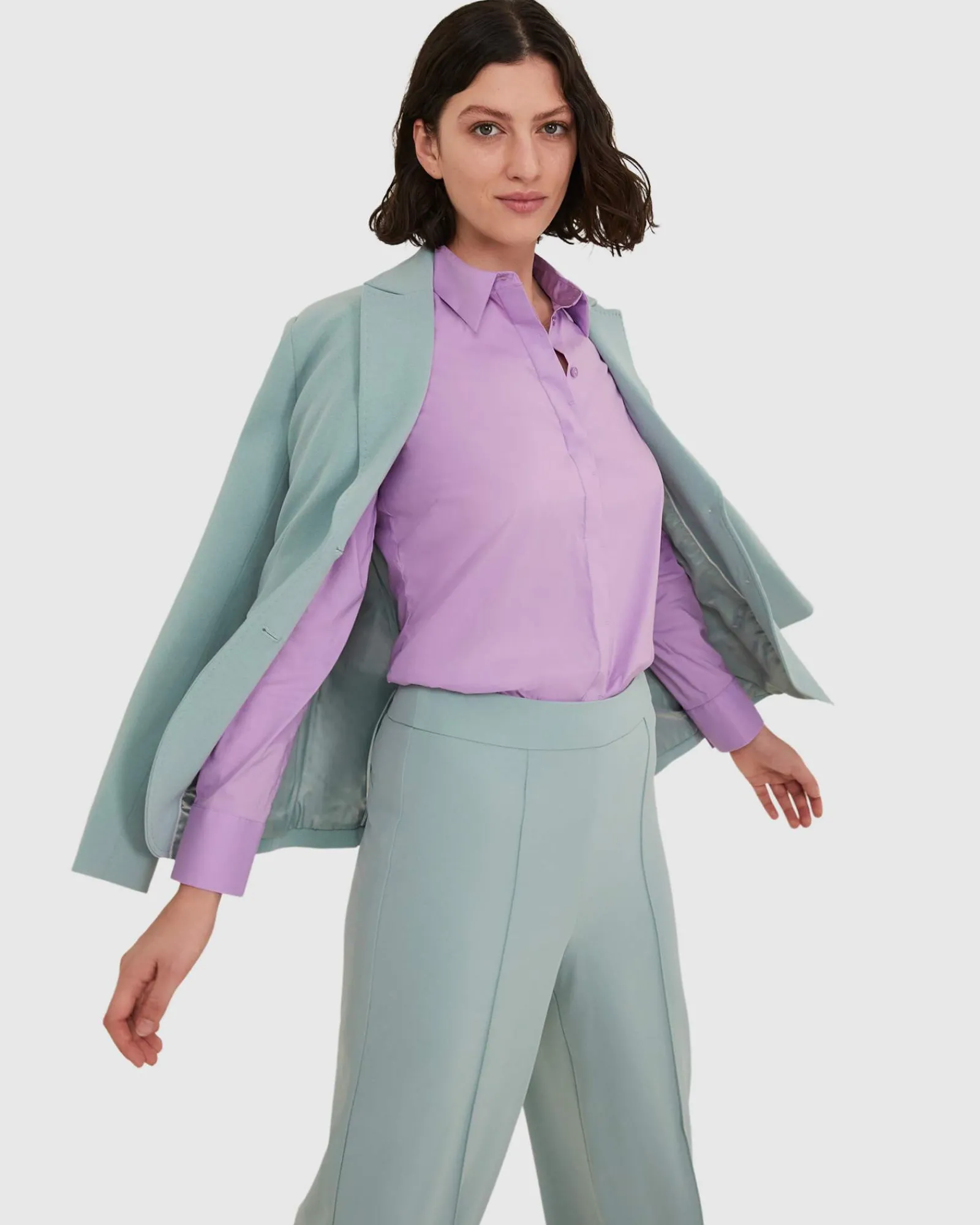 Clearance Sportscraft Callie Jacket in Duck Egg DuckEgg
