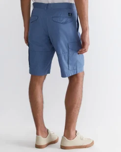 Fashion Sportscraft Cargo Short in Aged Blue AgedBlue