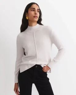 Fashion Sportscraft Cass Wool Sweater in Chalk