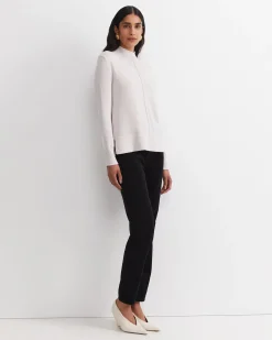 Fashion Sportscraft Cass Wool Sweater in Chalk