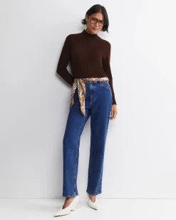 Discount Sportscraft Cass Wool Sweater in Chocolate
