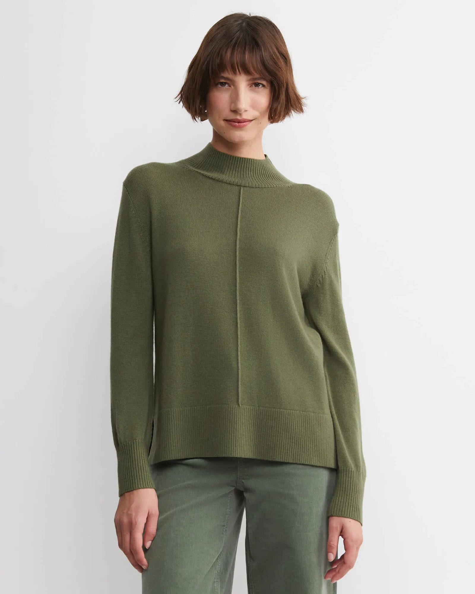 Hot Sportscraft Cass Wool Sweater in Khaki