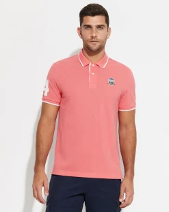 Hot Sportscraft Cawley Polo in Grapefruit