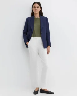 Best Sportscraft Cecile Linen Top in Khaki
