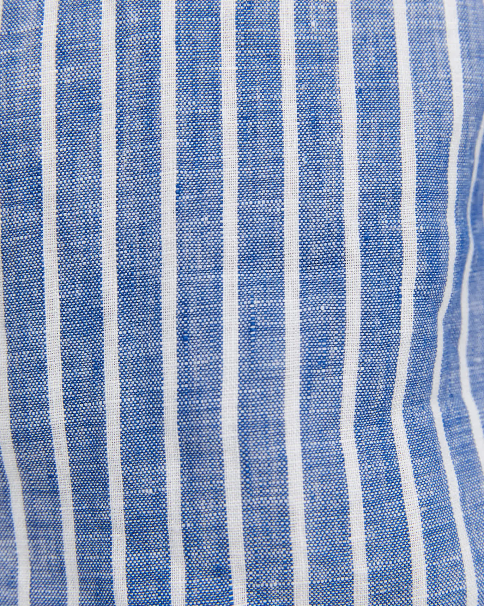 Discount Sportscraft Chalmers Long Sleeve Stripe Linen Shirt in Bluewhite Blue/white