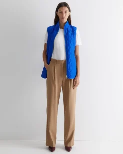 Best Sportscraft Charlie Quilted Vest in Cobalt