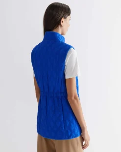 Best Sportscraft Charlie Quilted Vest in Cobalt