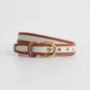 Fashion Sportscraft Claire Canvas Belt in Natural