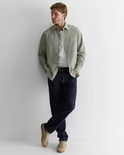 Outlet Sportscraft Claremont Print Shirt in Foliage