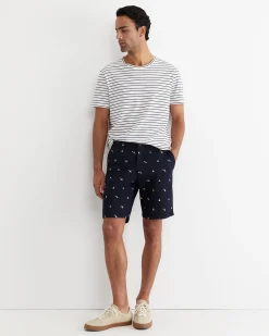 Clearance Sportscraft Classic Printed Short in Classic Navy ClassicNavy