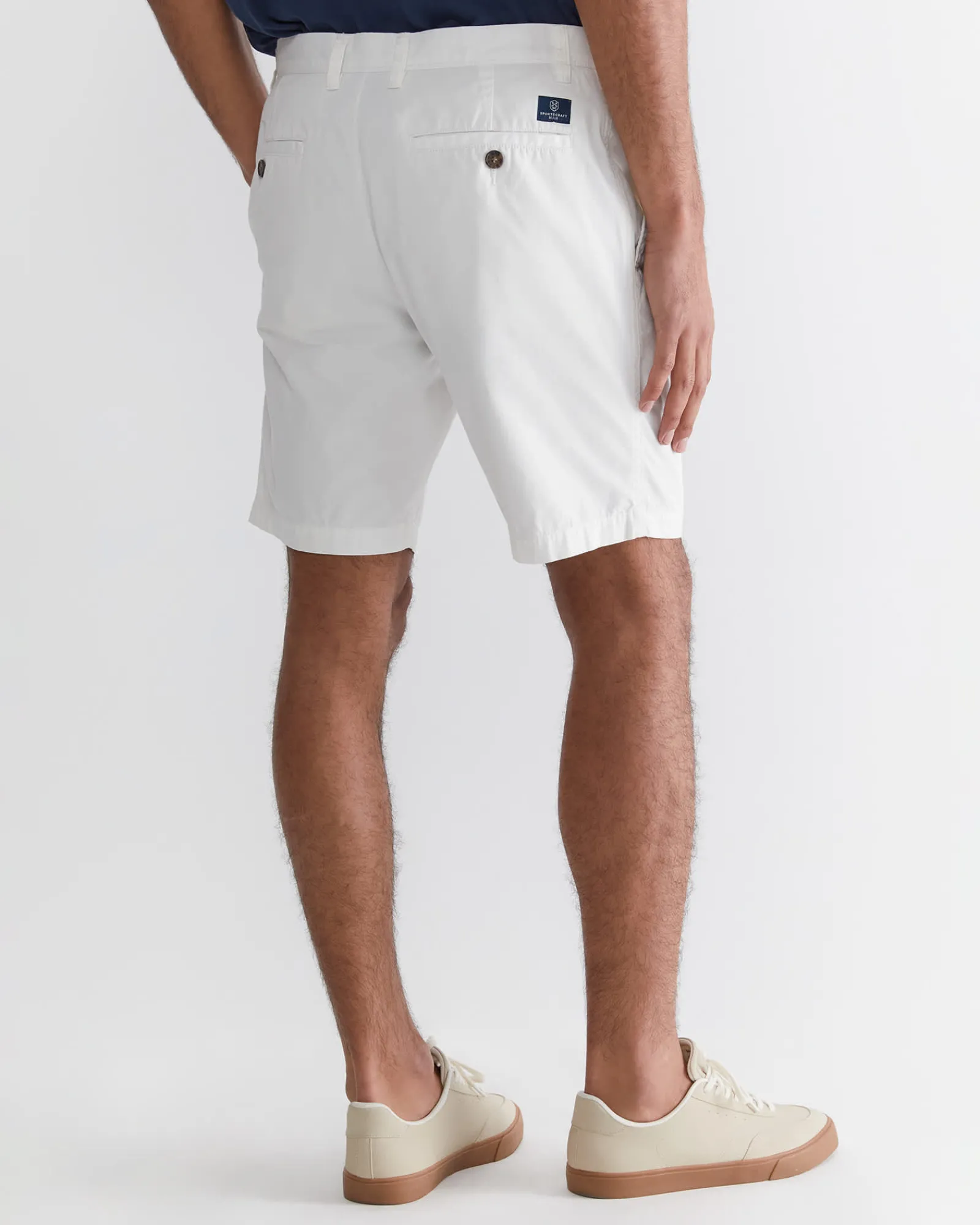 Fashion Sportscraft Classic Short in White