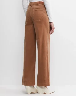 Sale Sportscraft Cleo Cord Wide Leg Jean in Camel