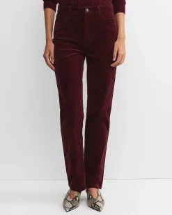 Hot Sportscraft Cleo Straight Cord Jean in Wine