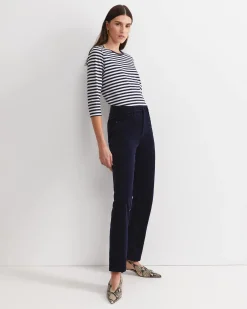 Sale Sportscraft Cleo Straight Cord Jean in Navy