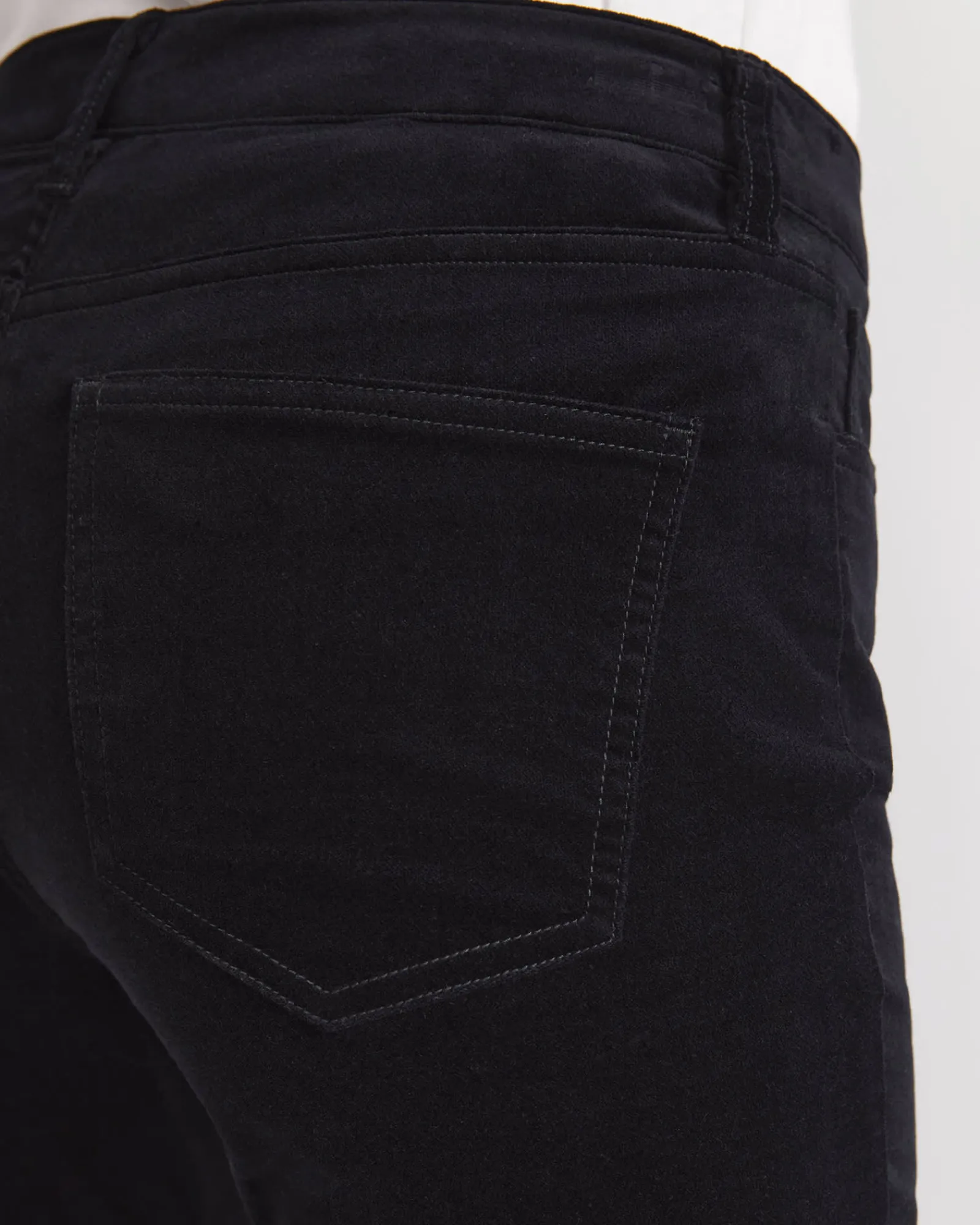 New Sportscraft Cleo Velvet Pant in Black