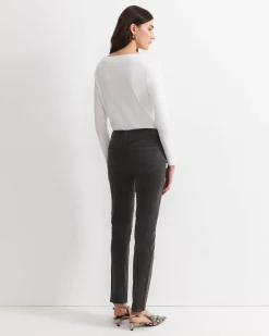 Hot Sportscraft Cleo Velvet Pant in Charcoal