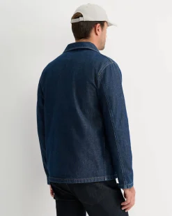 Hot Sportscraft Conroy Denim Chore Jacket in Raw Wash RawWash