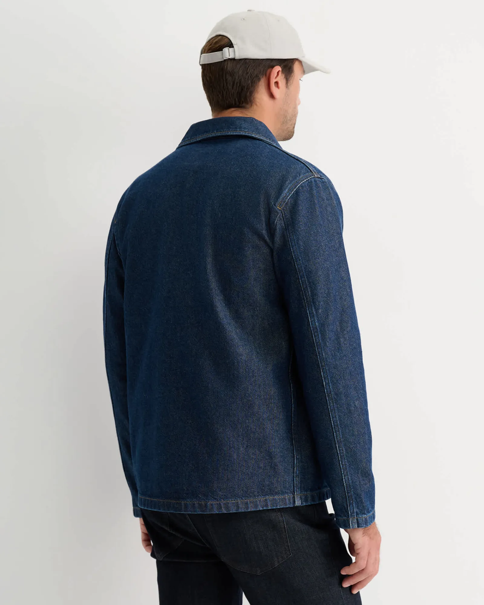 Hot Sportscraft Conroy Denim Chore Jacket in Raw Wash RawWash
