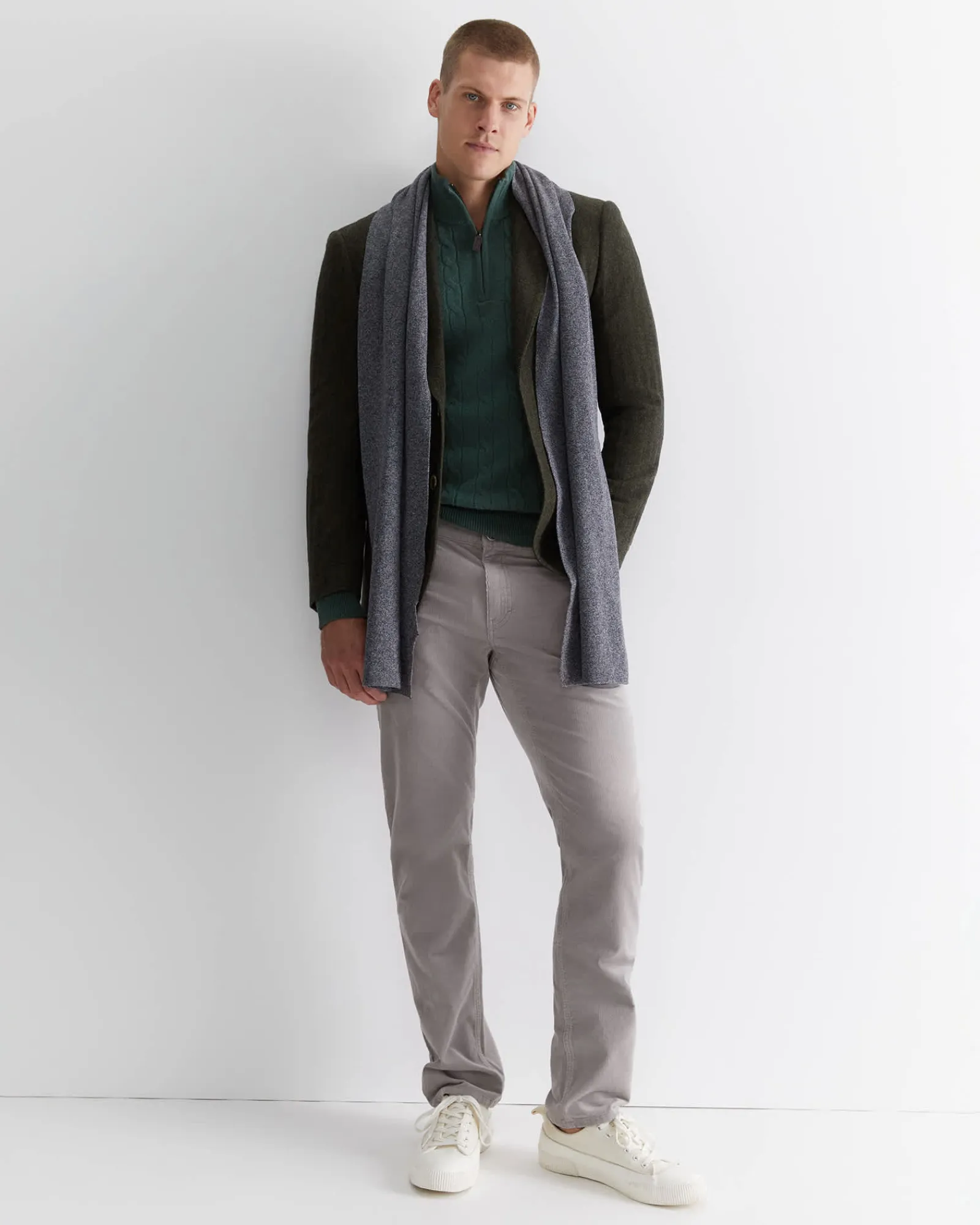 Sale Sportscraft Cooper Cord in Misty Grey MistyGrey