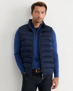 Sale Sportscraft Curtis Puffer Vest in Navy
