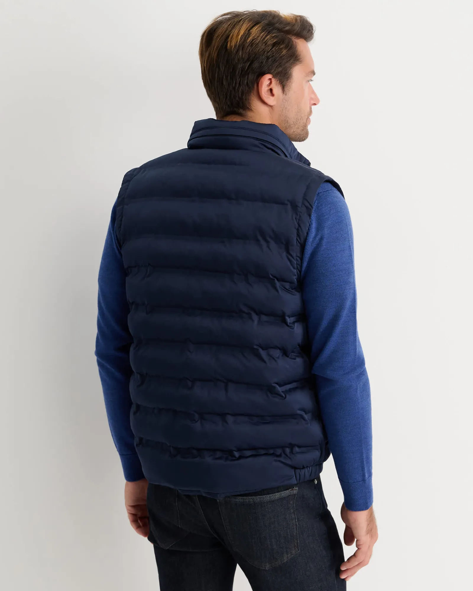 Sale Sportscraft Curtis Puffer Vest in Navy