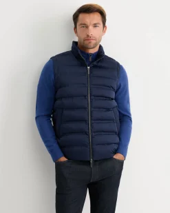Sale Sportscraft Curtis Puffer Vest in Navy