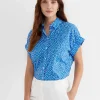 Fashion Sportscraft Dashy Lily Voile Shirt in Bluewhite Blue/white